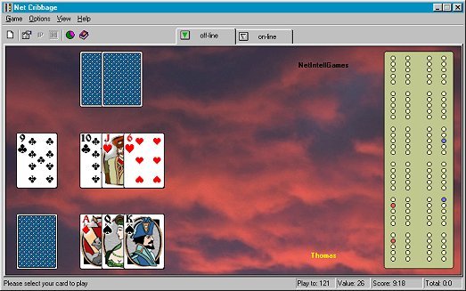 Net Cribbage Screenshot